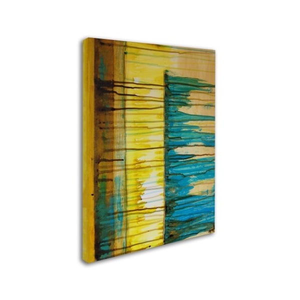 Nicole Dietz 'The Waterfall' Canvas Art,14x19